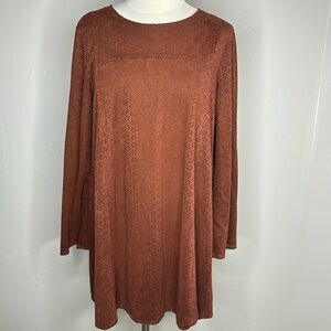 Timing soft faux suede Dress Size Large